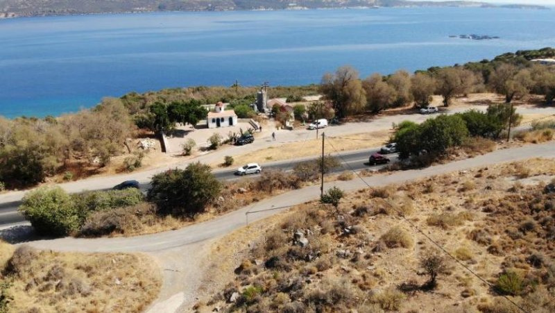 Platani Kreta, Platani: Prestigeträchtiges Panoramagrundstück in der Nähe von Souda zu verkaufen Grundstück kaufen